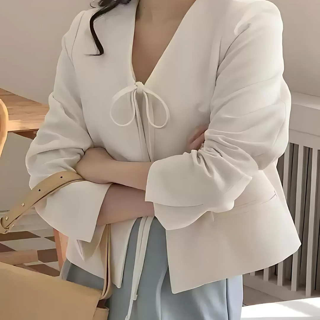 collarless jacket lf3352