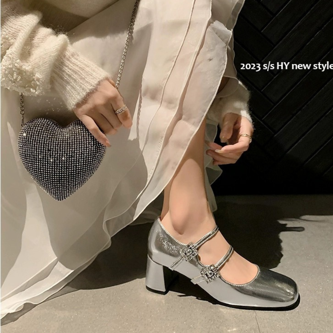 bijou strap medium heel lf2915