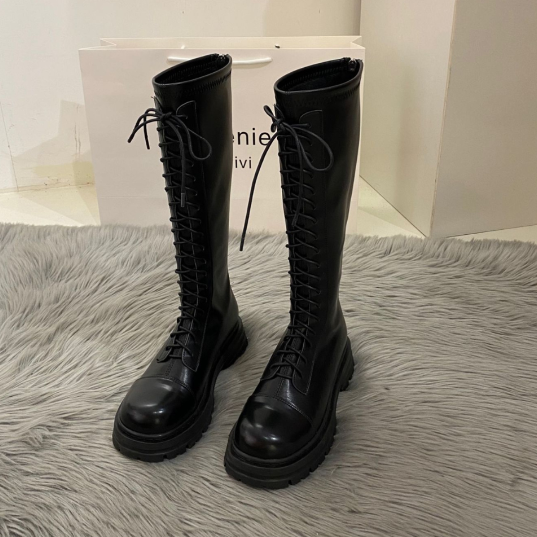 laceup long boots lf2527