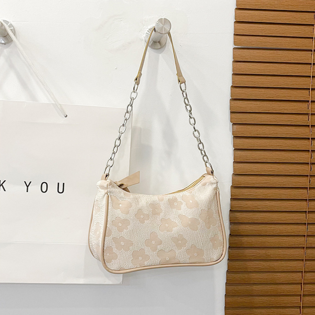 flower pattern square bag lf3048