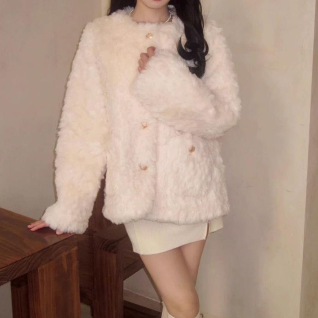 【Ranking8位】lambs wool coat lf2729