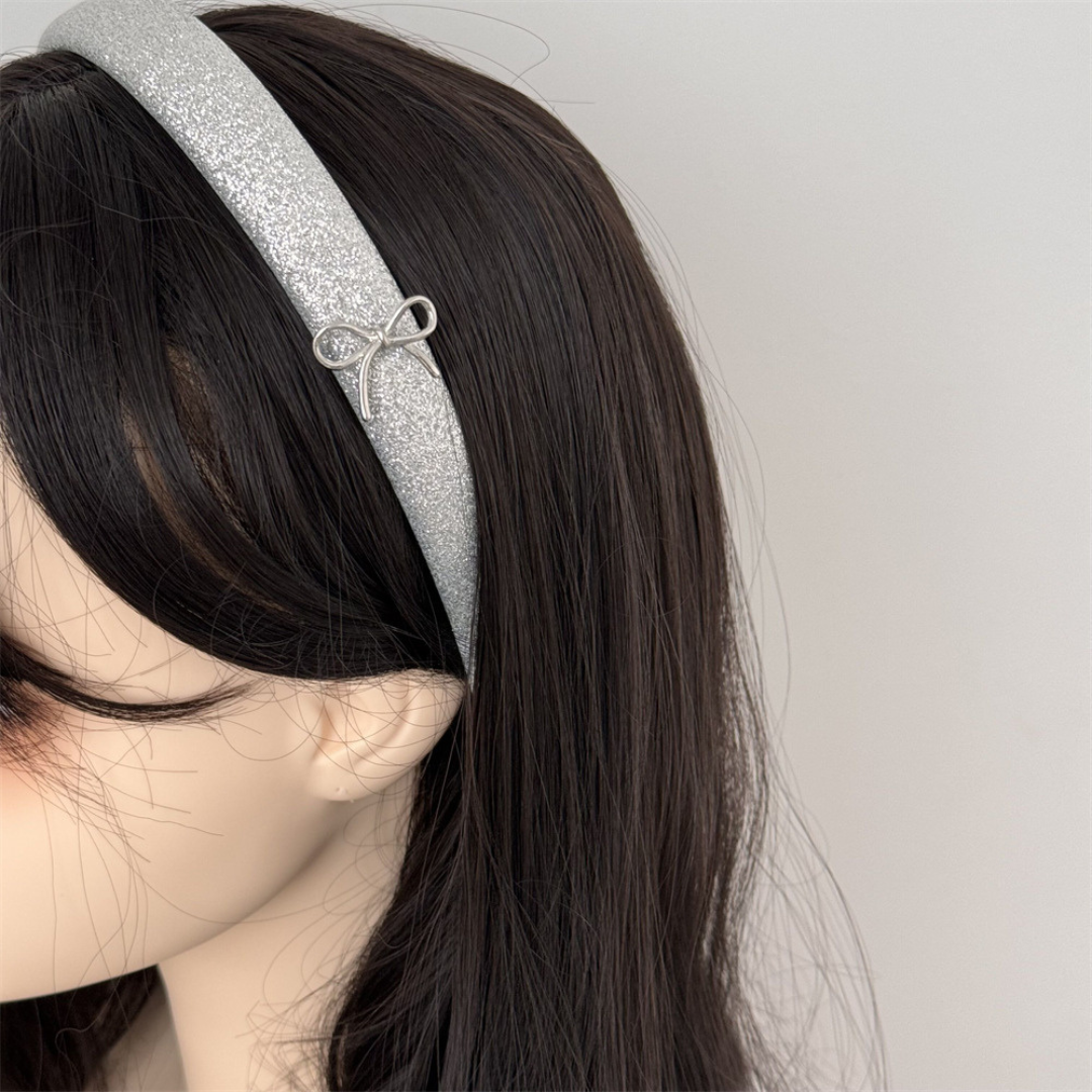 lame lame ribbon headband lf3256
