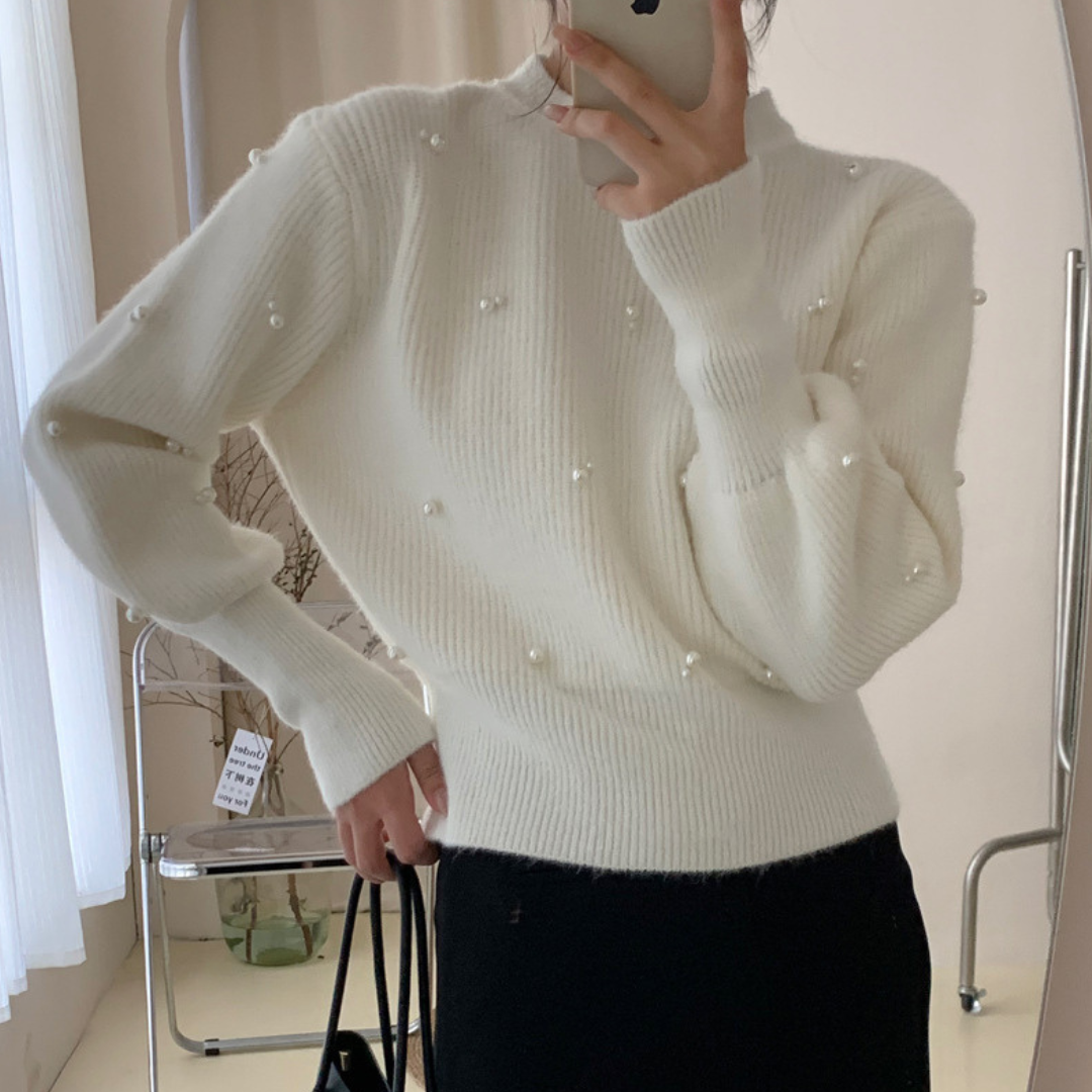 french design pearl sweater lf2639