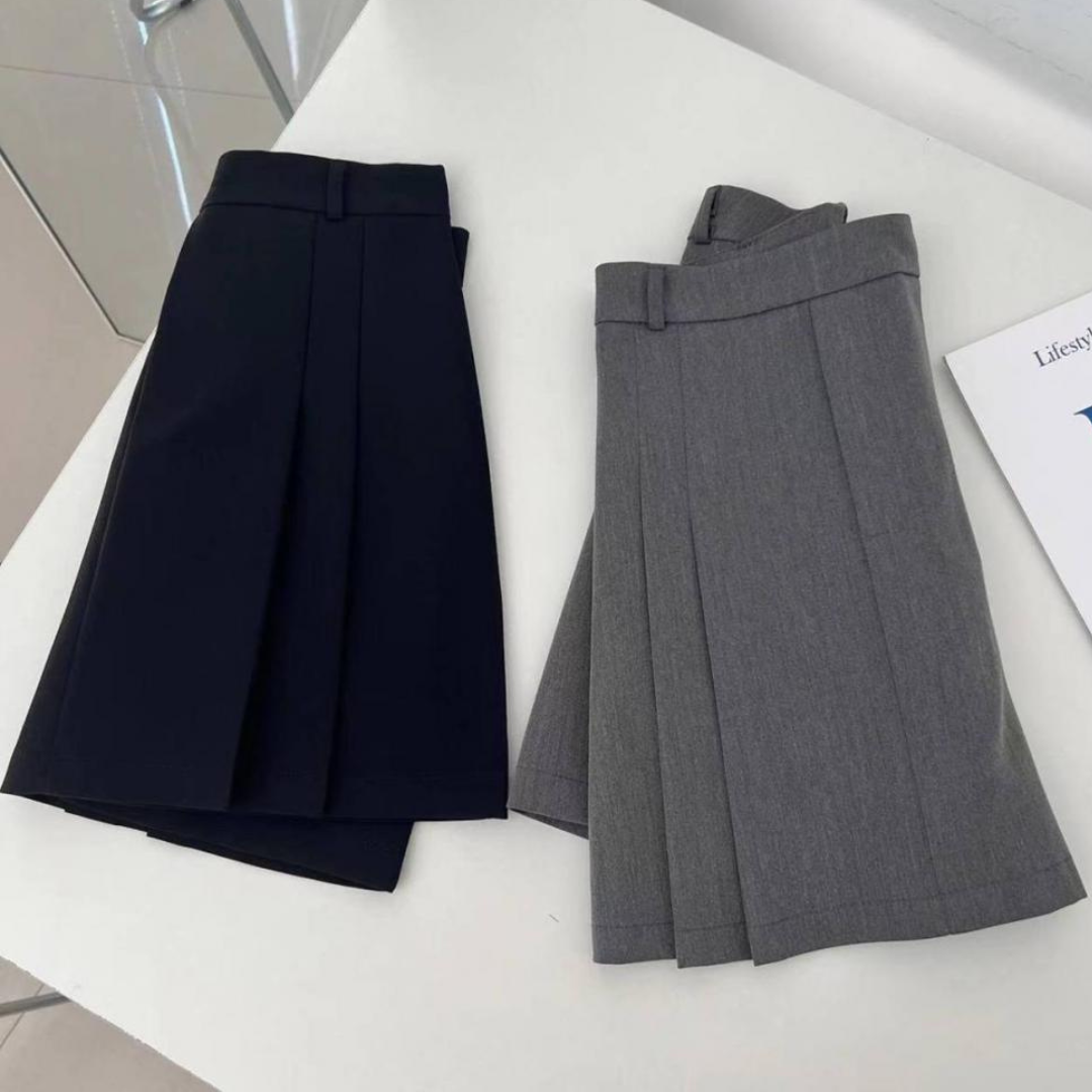 belt tuck miniskirt lf3183