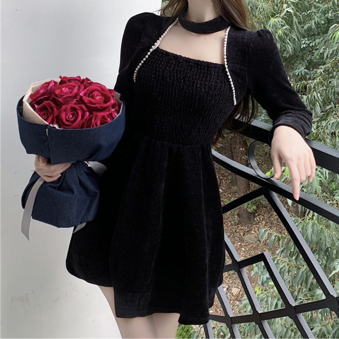 halter neck dress lf2685
