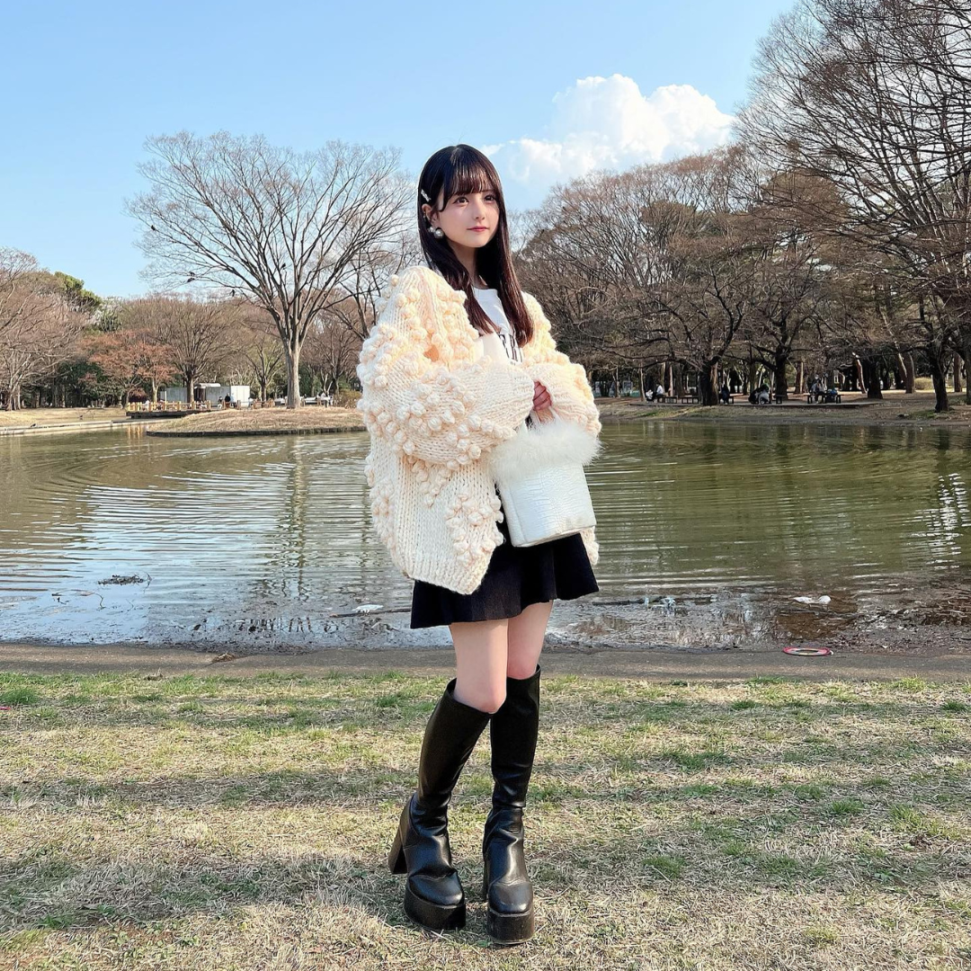 【Ranking10位】ponpon knit cardigan lf1036-002