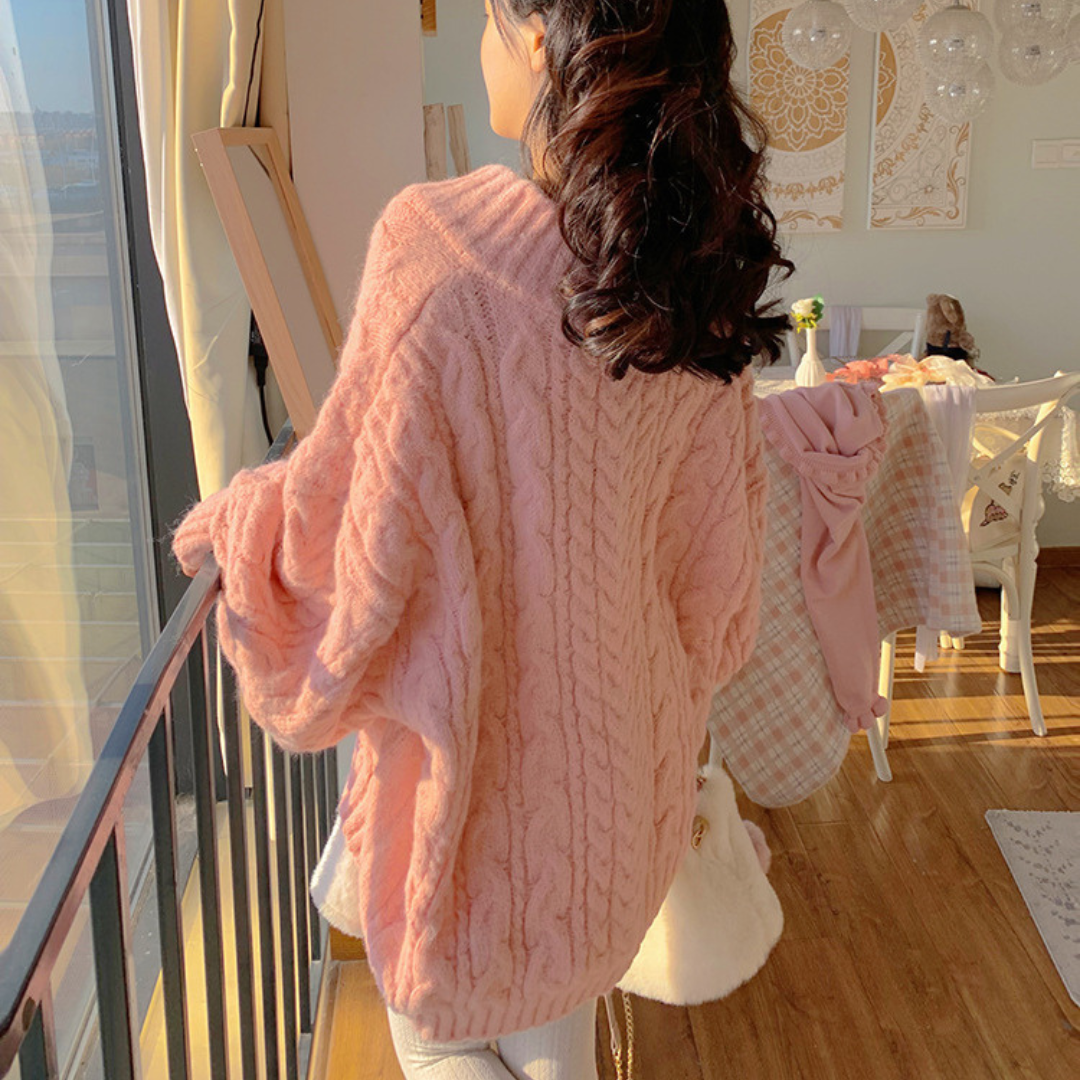fluffy big knit lf2727