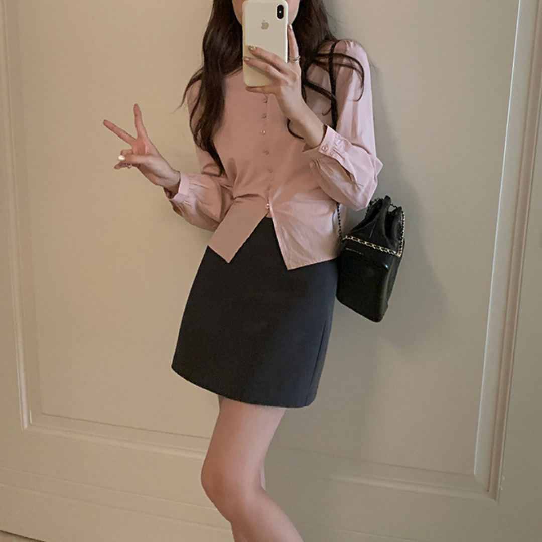 tencel spring shirt lf2911