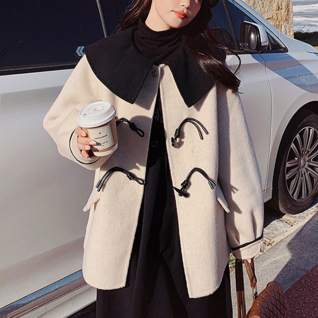 preppy doll coat lf2706