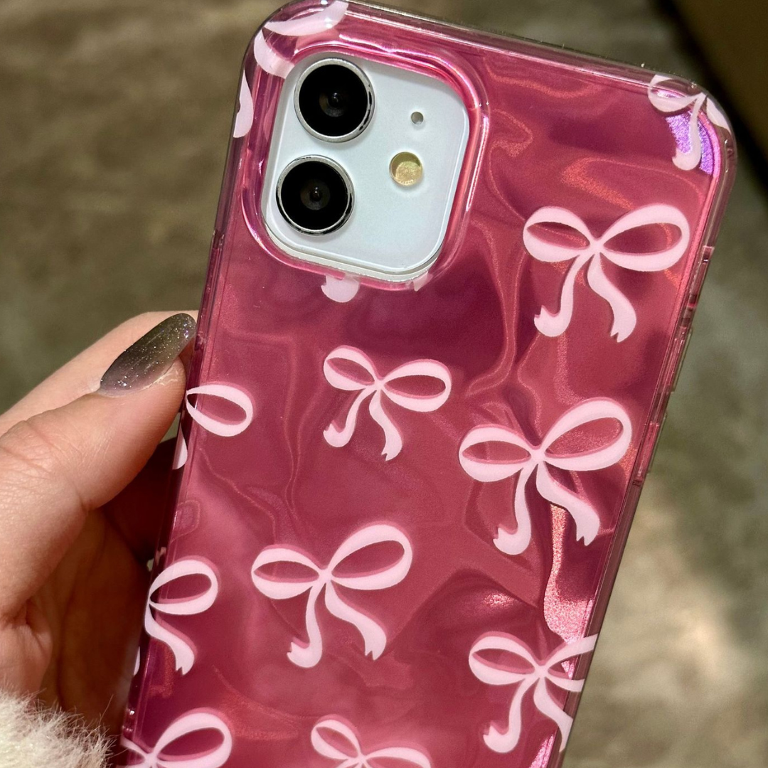 【即納】enamel ribbon case lf3107