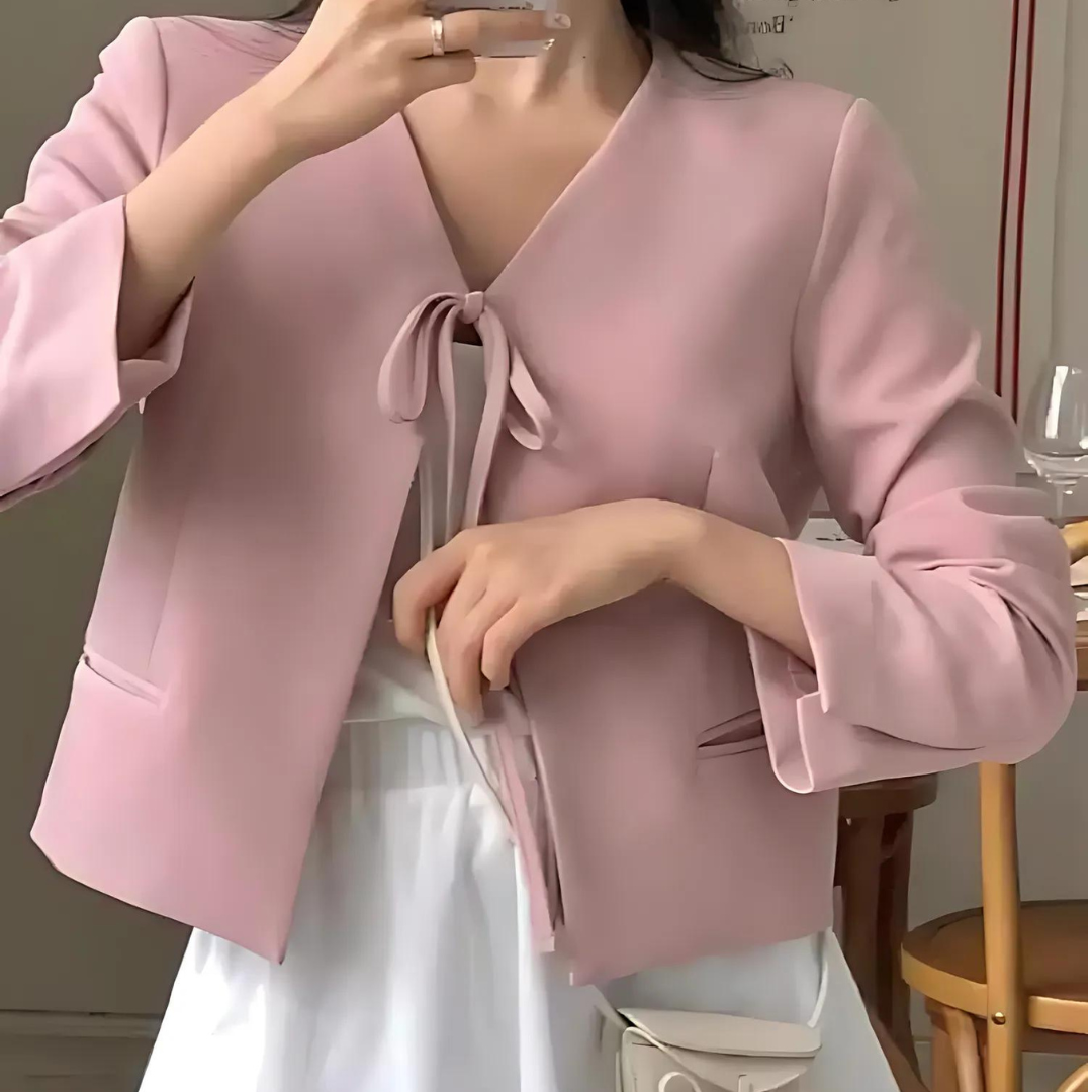 collarless jacket lf3352