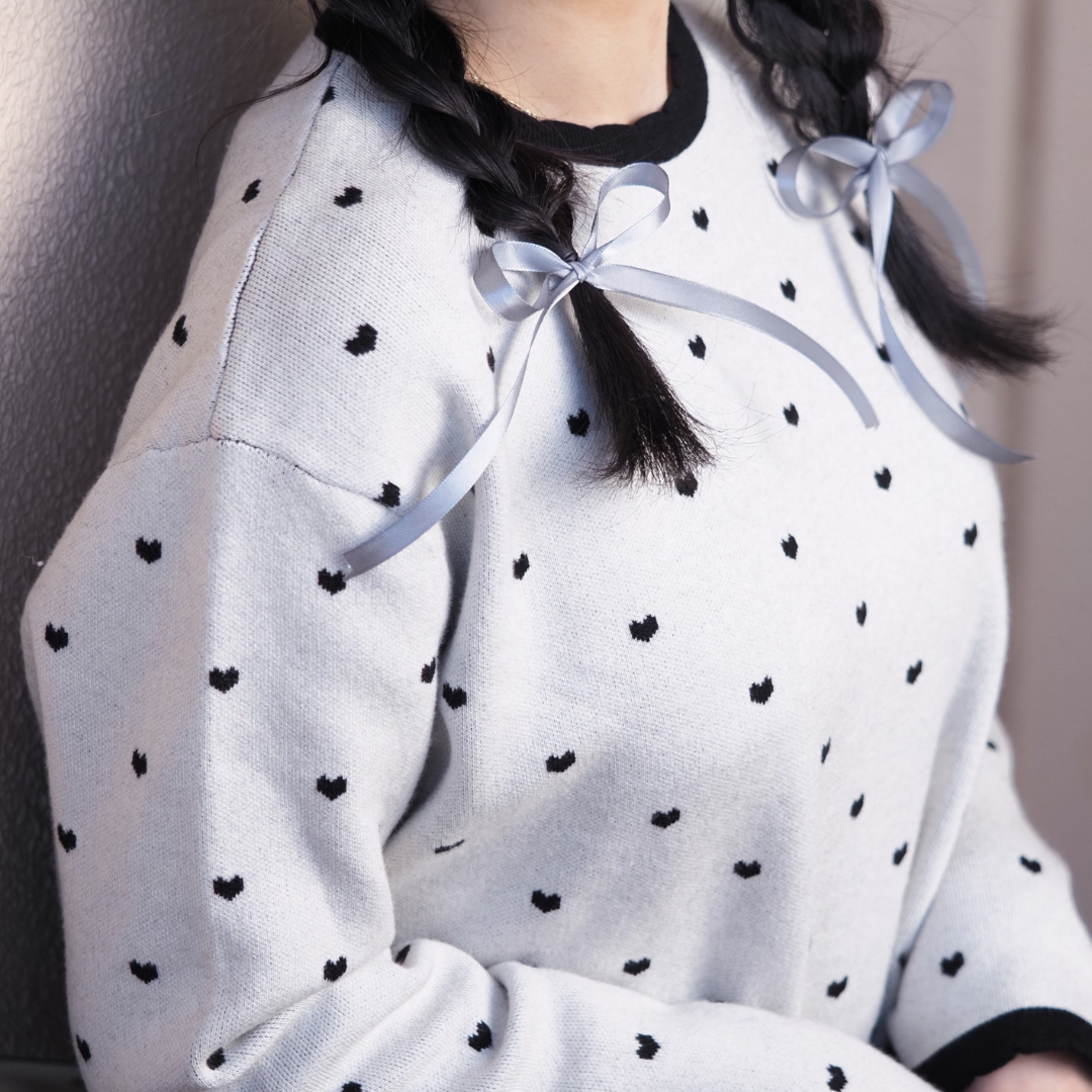 【即納】heart knit lfmade02
