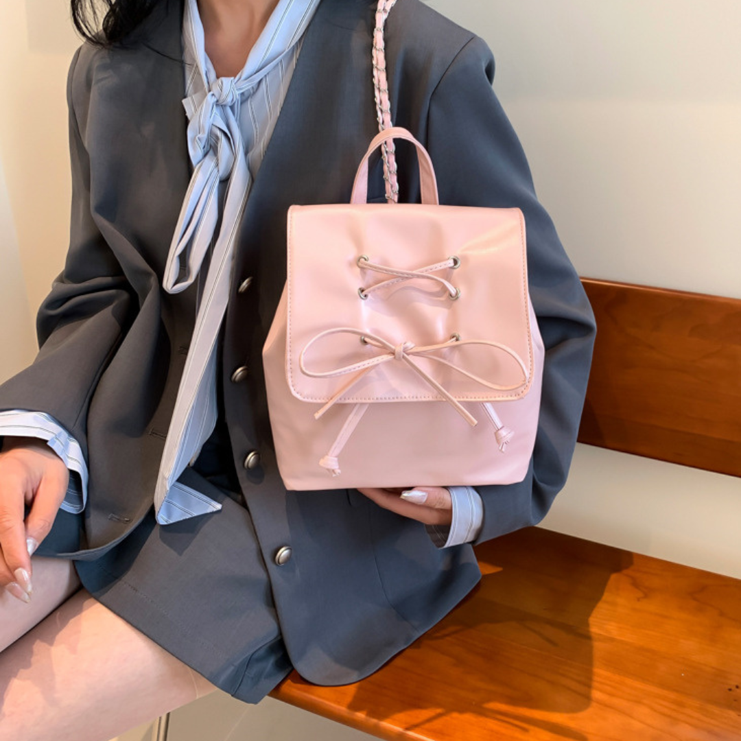 lace-up mini backpack lf3129