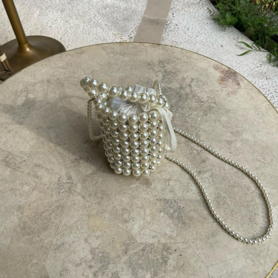 pearl silver bag lf-s1024 -1【即納】