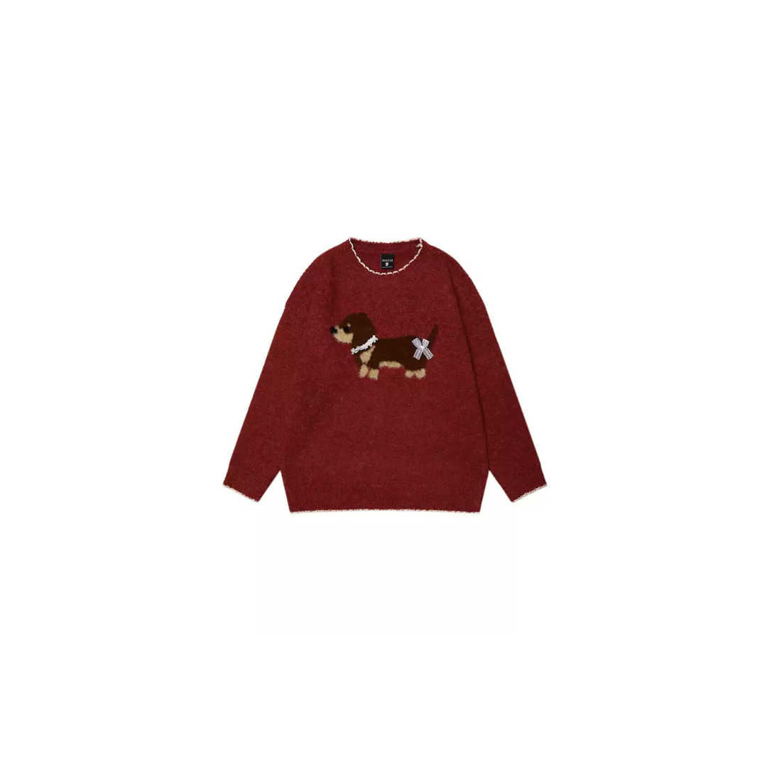 【Ranking1位】dachshund sweater lf3371