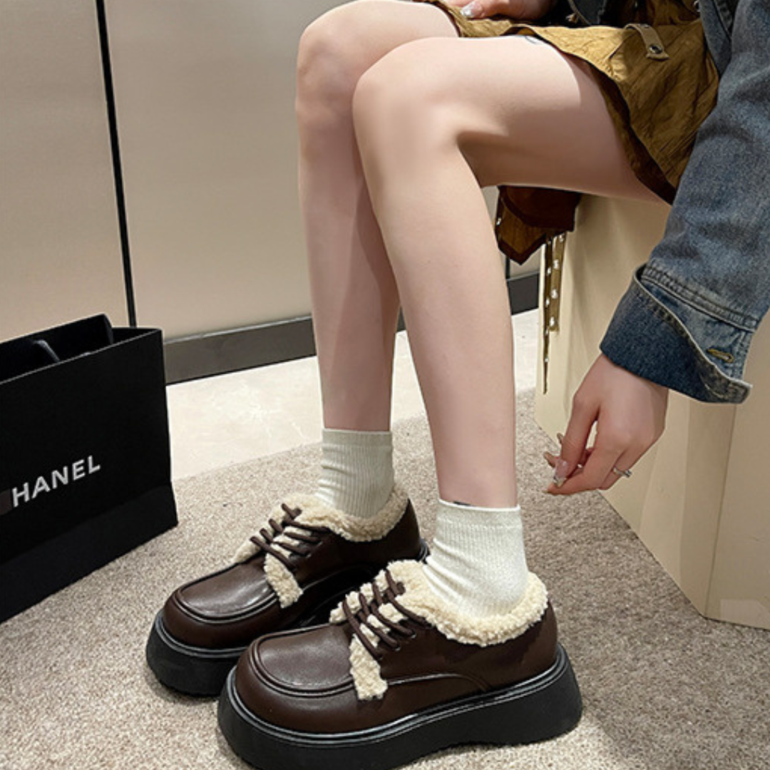 snow boots loafers lf26571【即納】