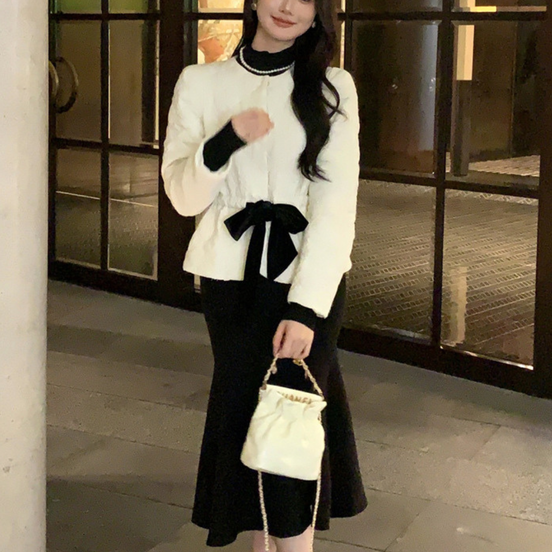 Waist cinching outer lf2724