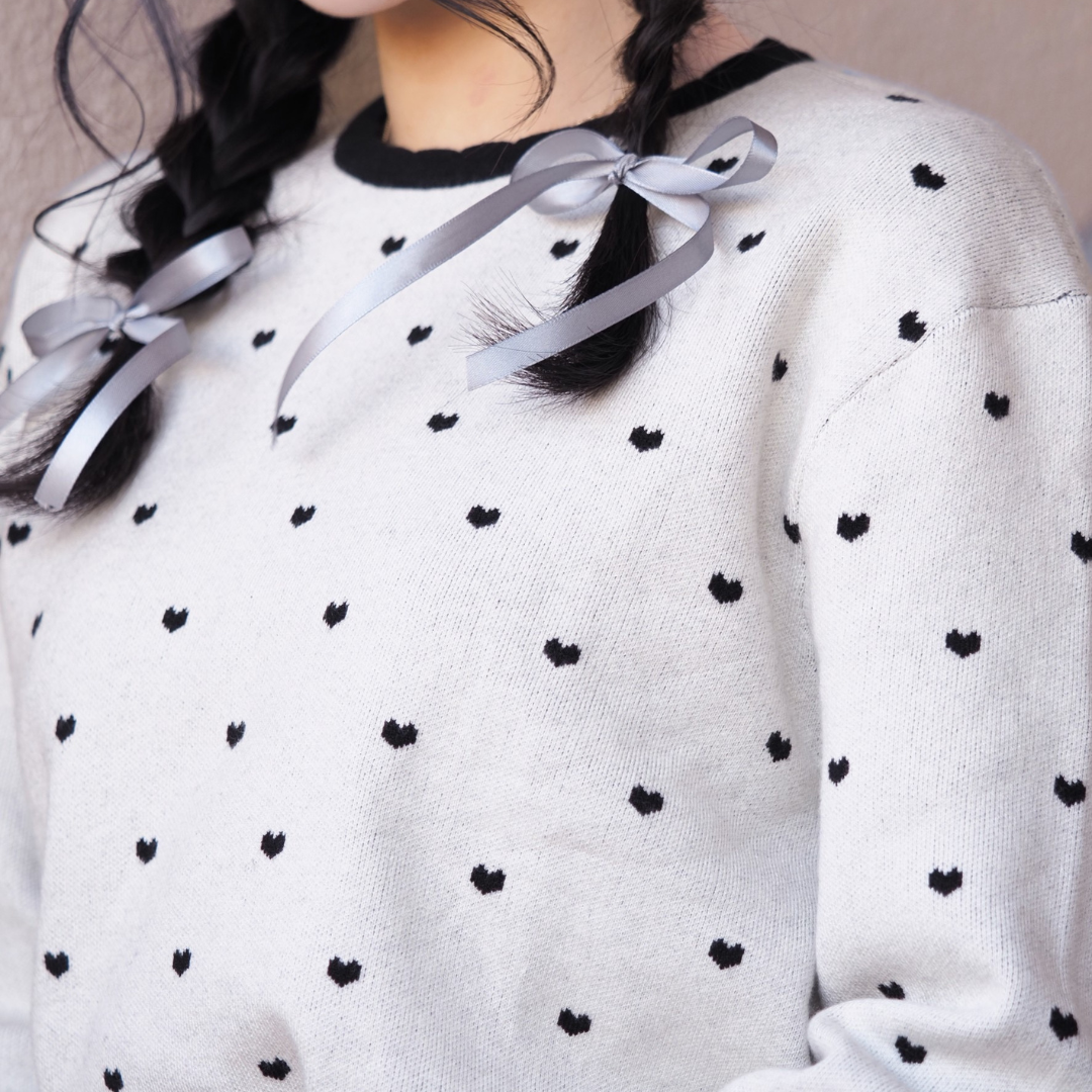【即納】heart knit lfmade02