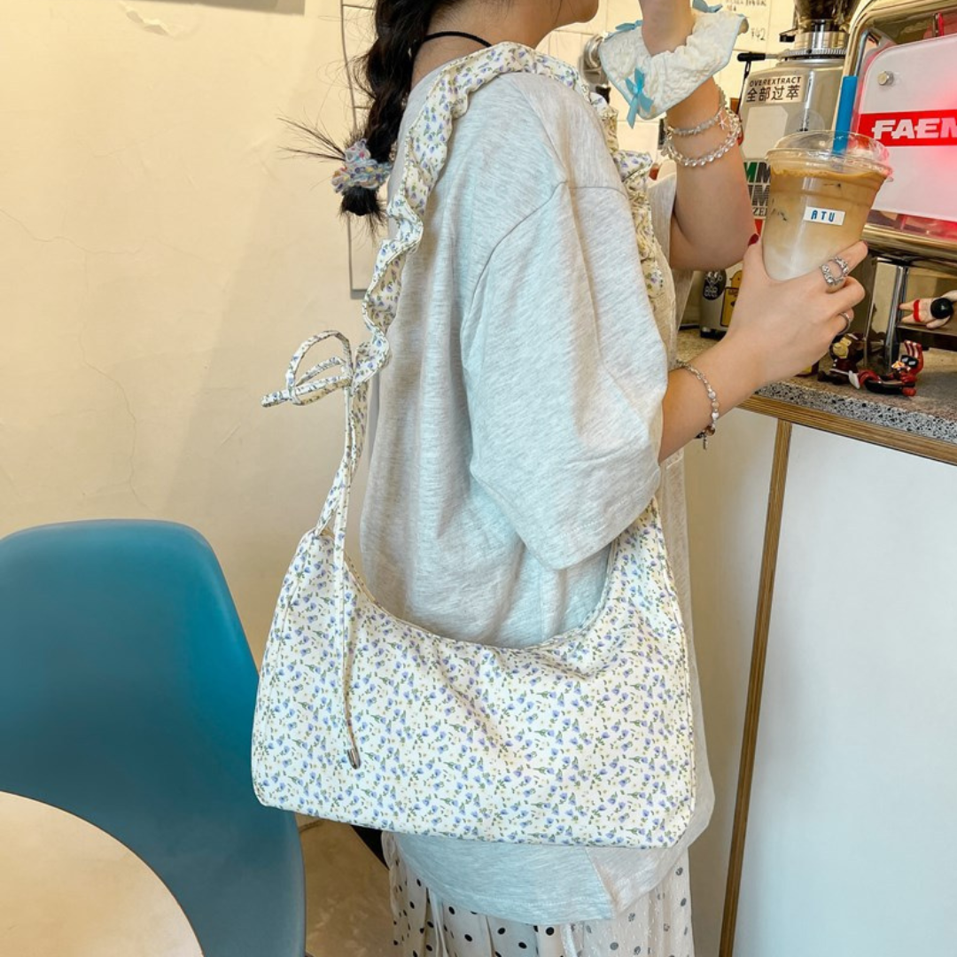 floral white bag lf3188