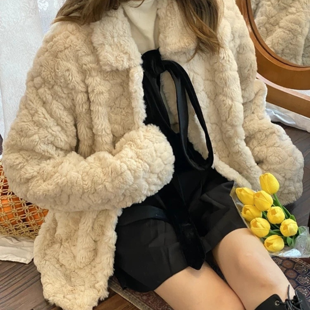 【Ranking18位】mokomoko girly coat lf2739