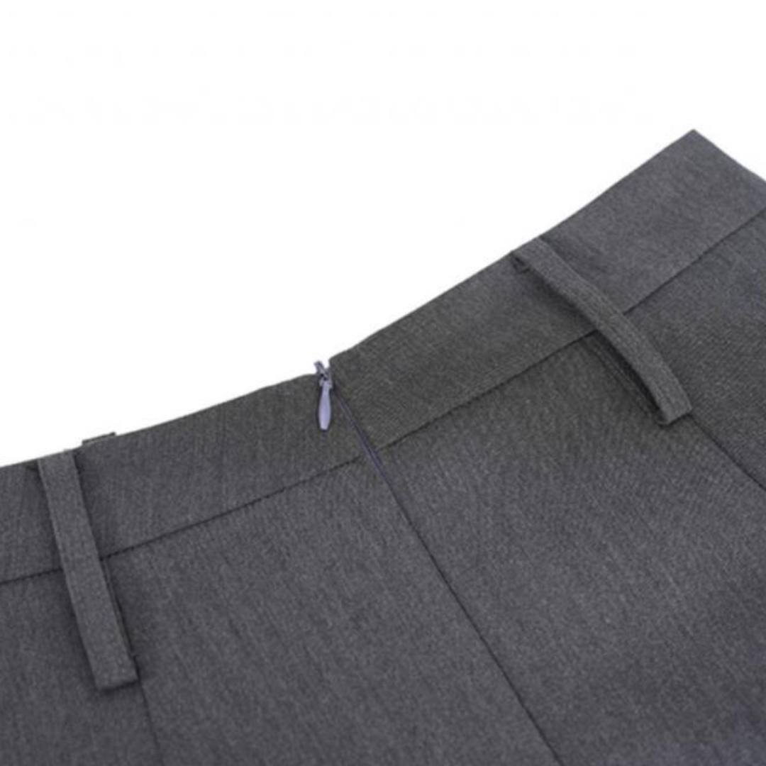 pleated design ribbon skirt lf3187