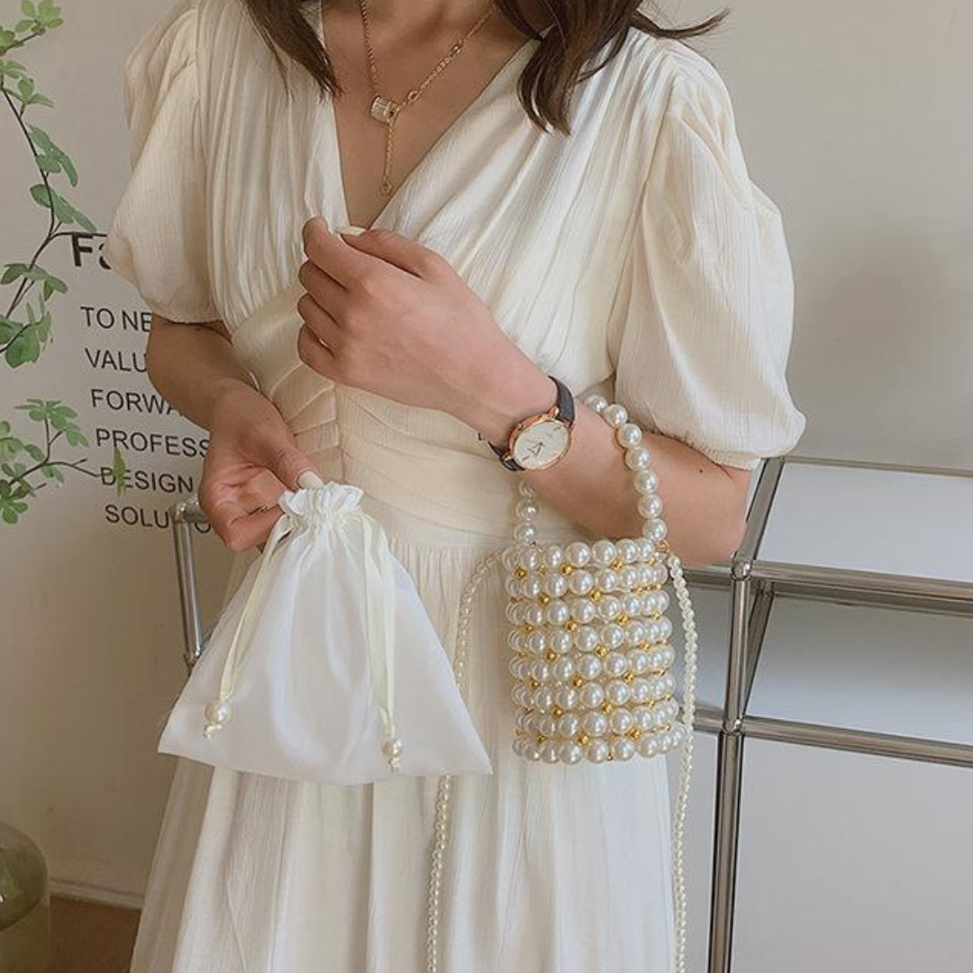 pearl silver bag lf-s1024 -1【即納】
