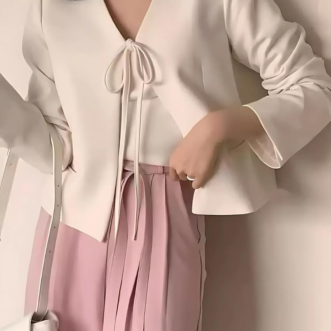 collarless jacket lf3352