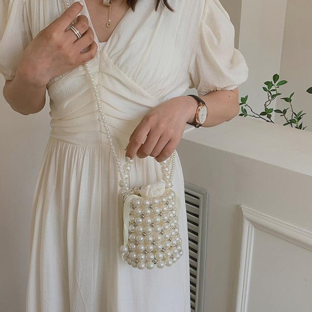 pearl silver bag lf-s1024 -1【即納】