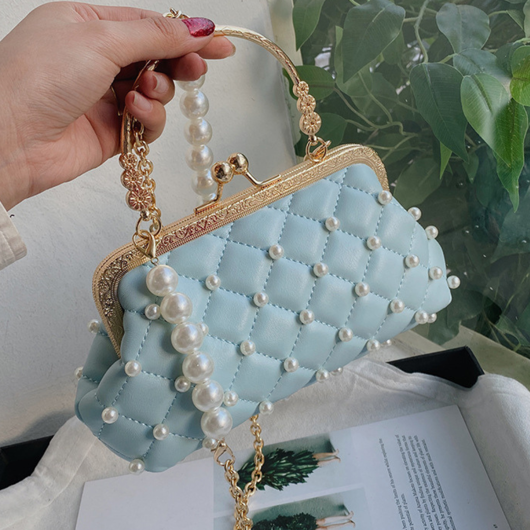 bead chain purse bag lf2649