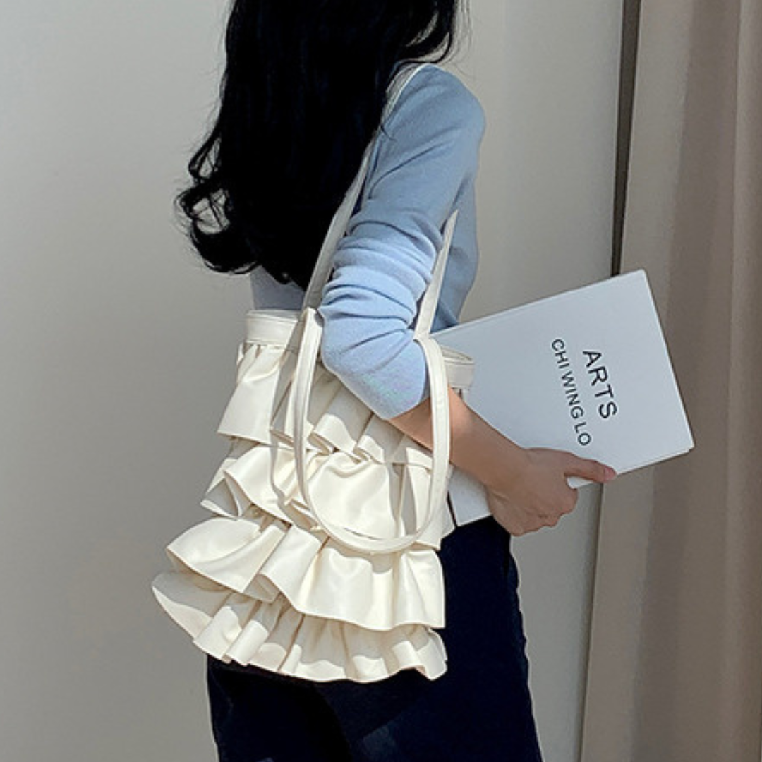 frill tote bag lf2547