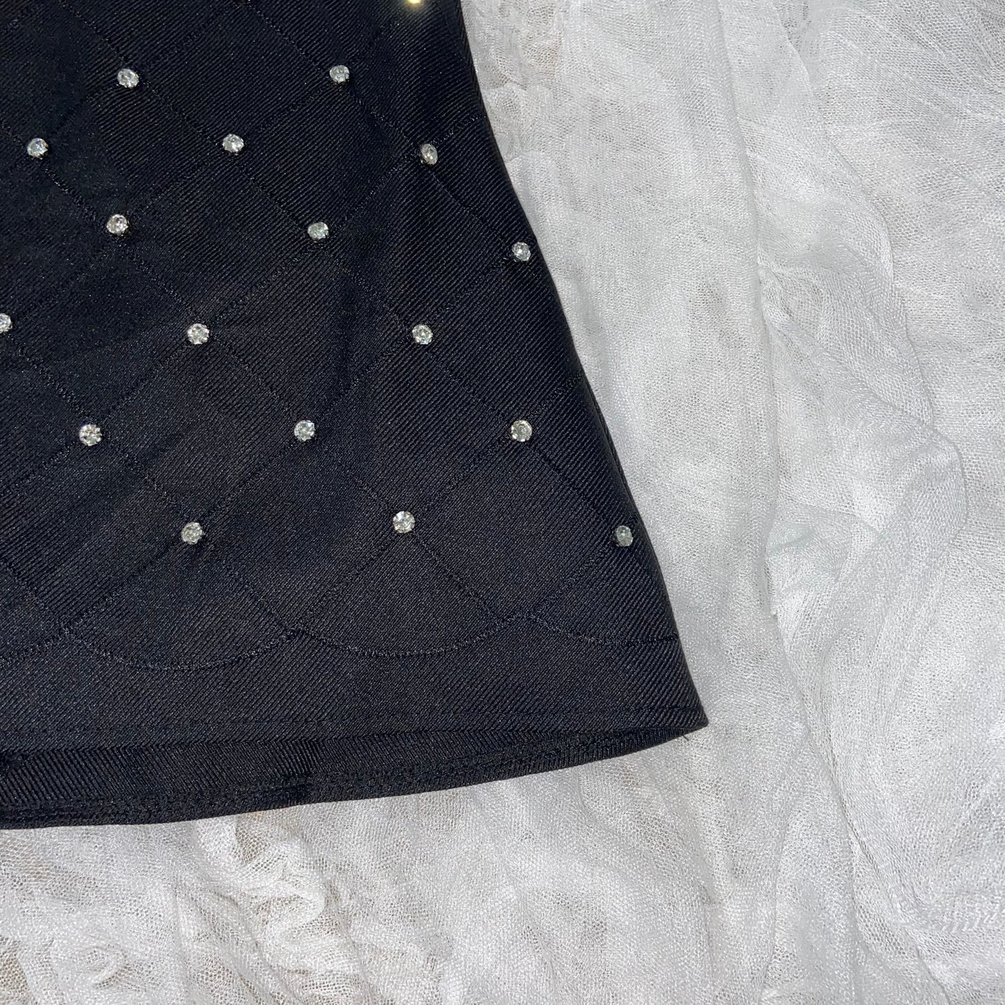 【即納】Sparkly stone skirt pants lf-s1010-1