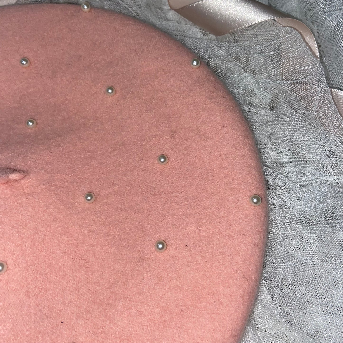 【即納】wool pearl beret lf-s1022
