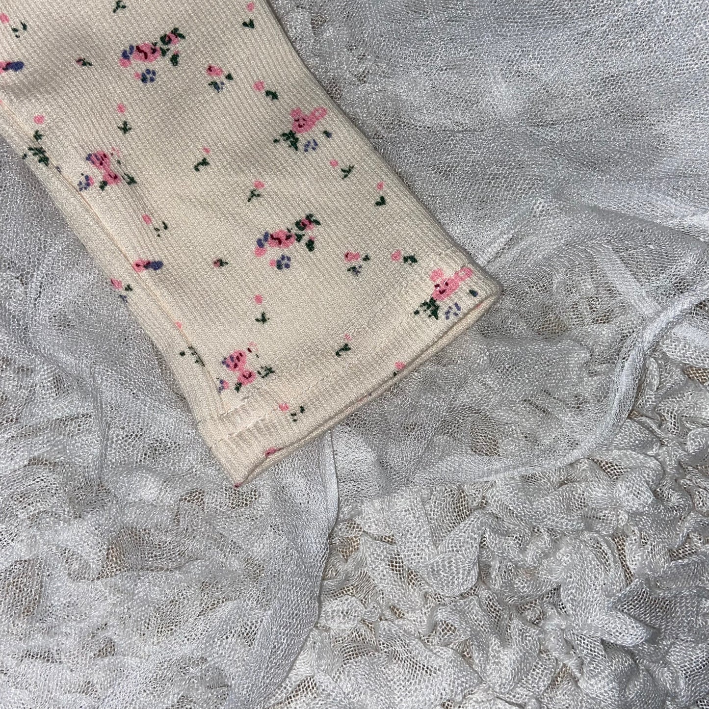 【即納】floral long sleeve tops lf-s1012