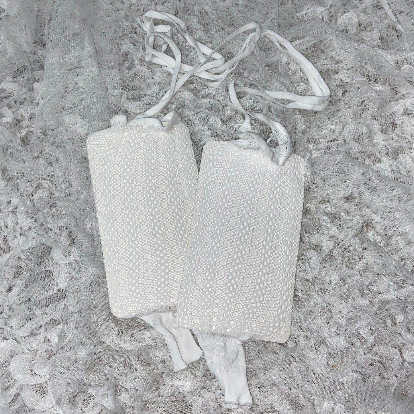 【即納】lace up fishnet sock lf-s1030