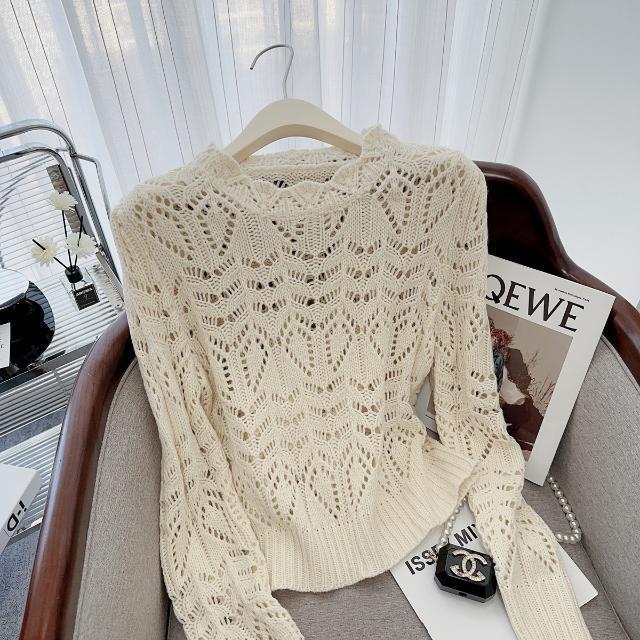 crochet sweater lf2607