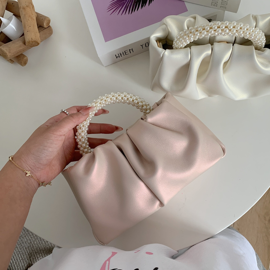 pearl handle 2way bag lf1849