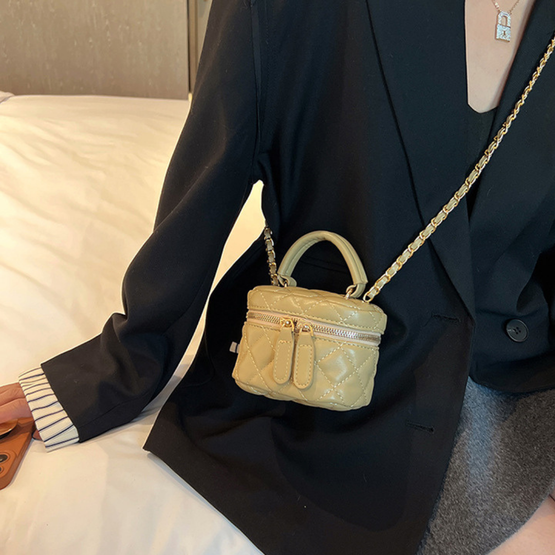mini quilting shoulder bag lf1501