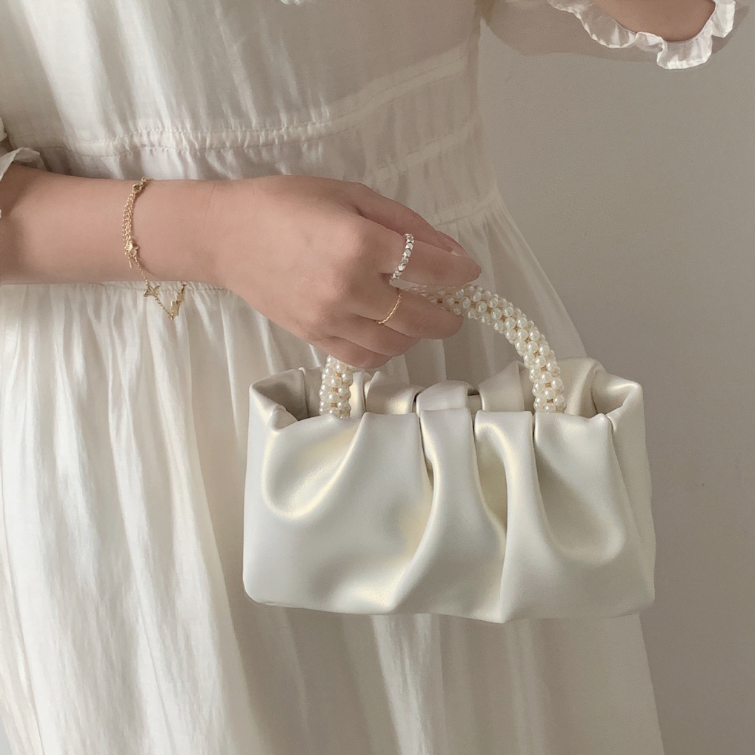 pearl handle 2way bag lf1849