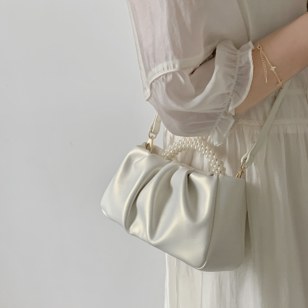 pearl handle 2way bag lf1849
