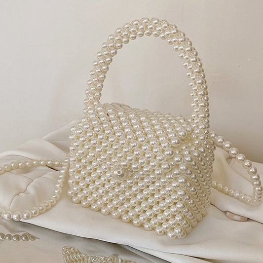 square pearl shoulder bag lf1534