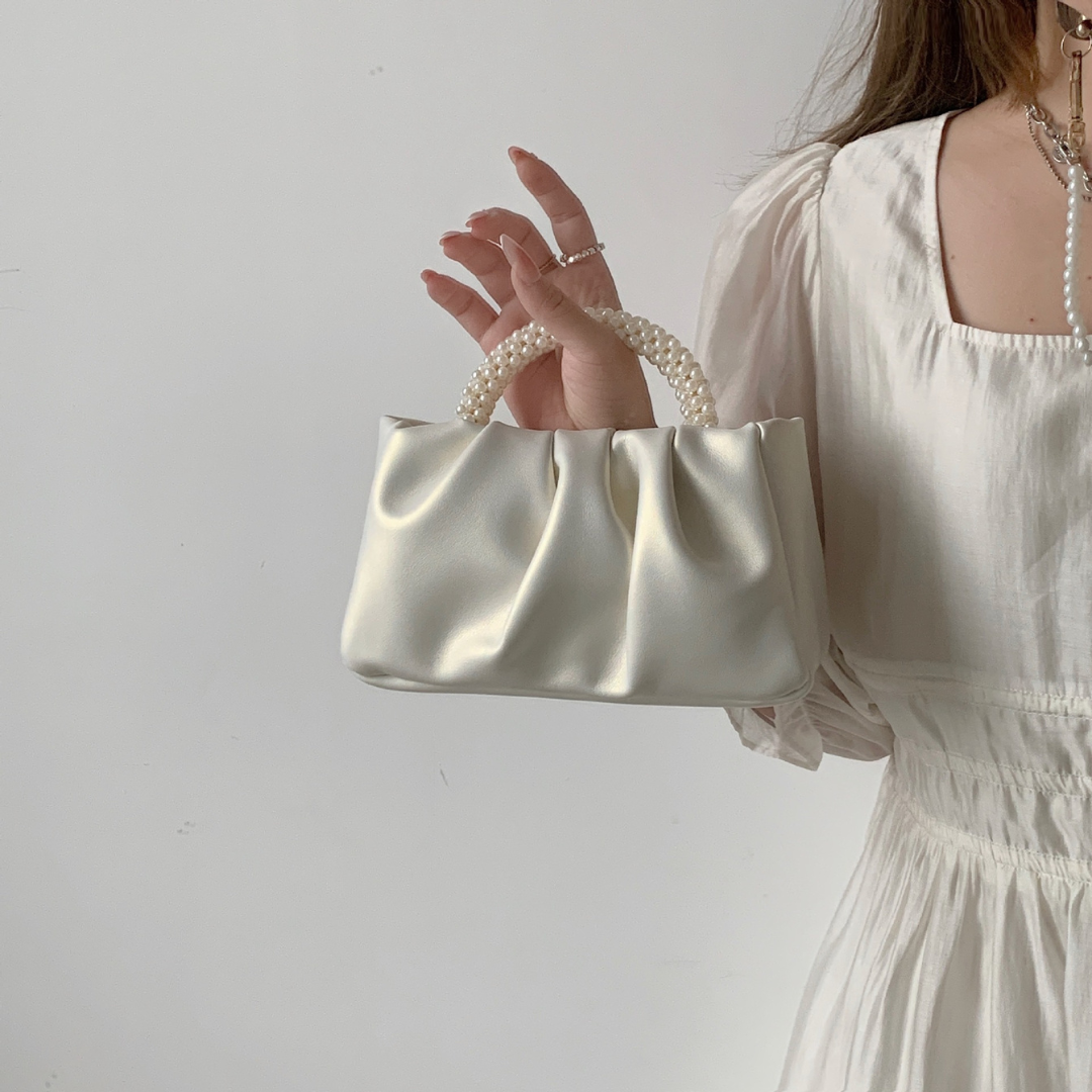 pearl handle 2way bag lf1849