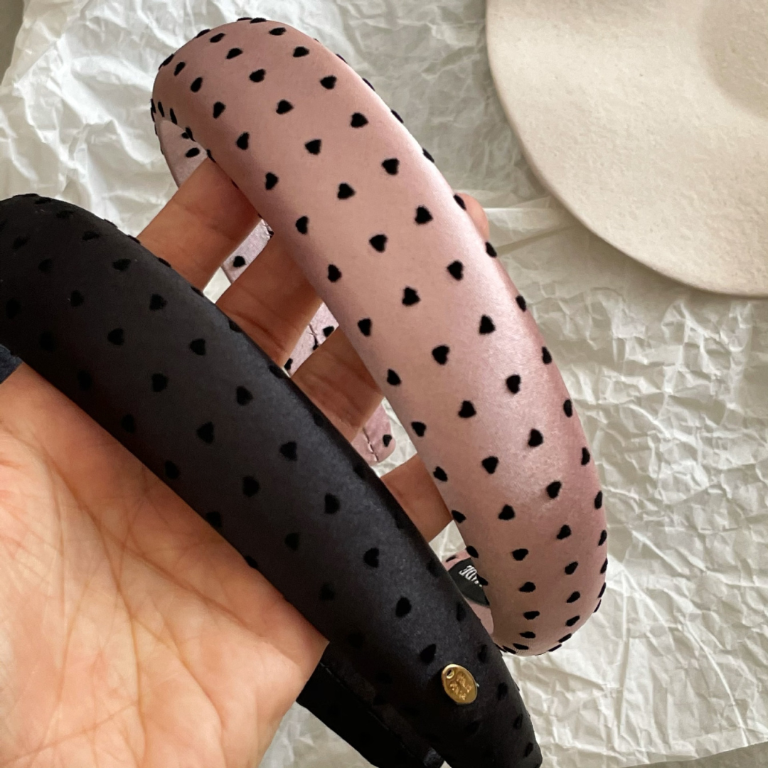 heart dot headband lf2118