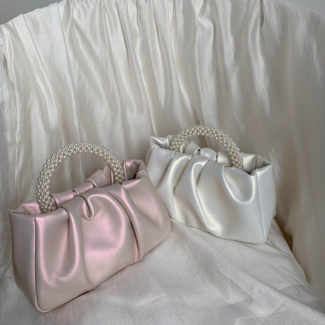 pearl handle 2way bag lf1849