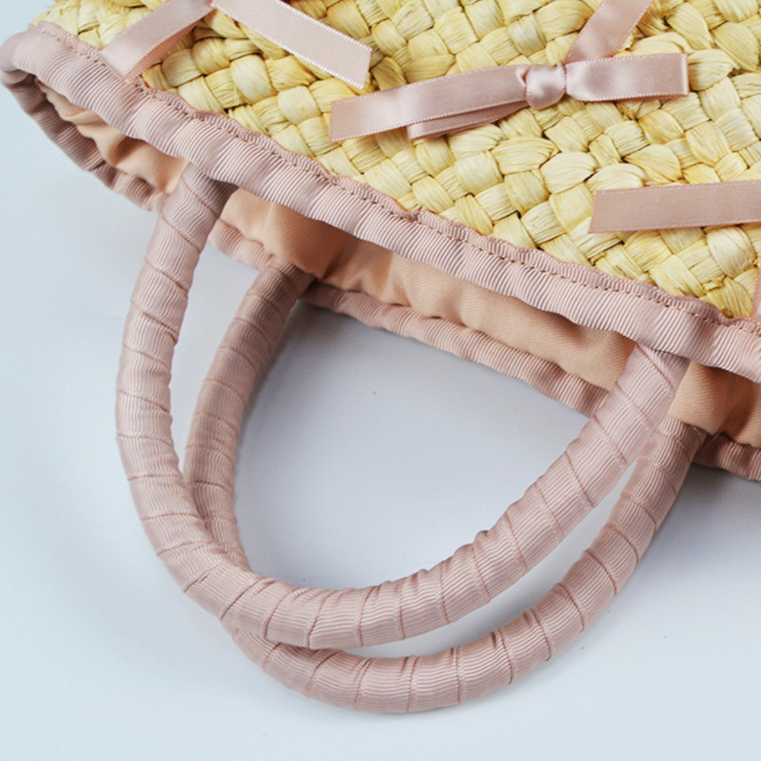 ribbon ribbon straw bag lf1521
