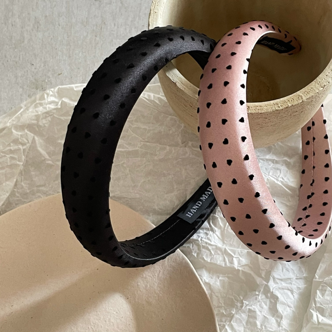heart dot headband lf2118