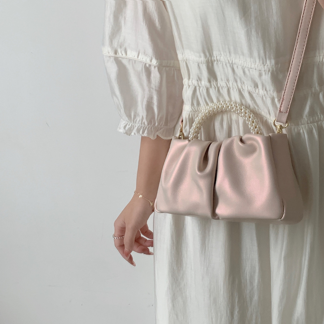 pearl handle 2way bag lf1849