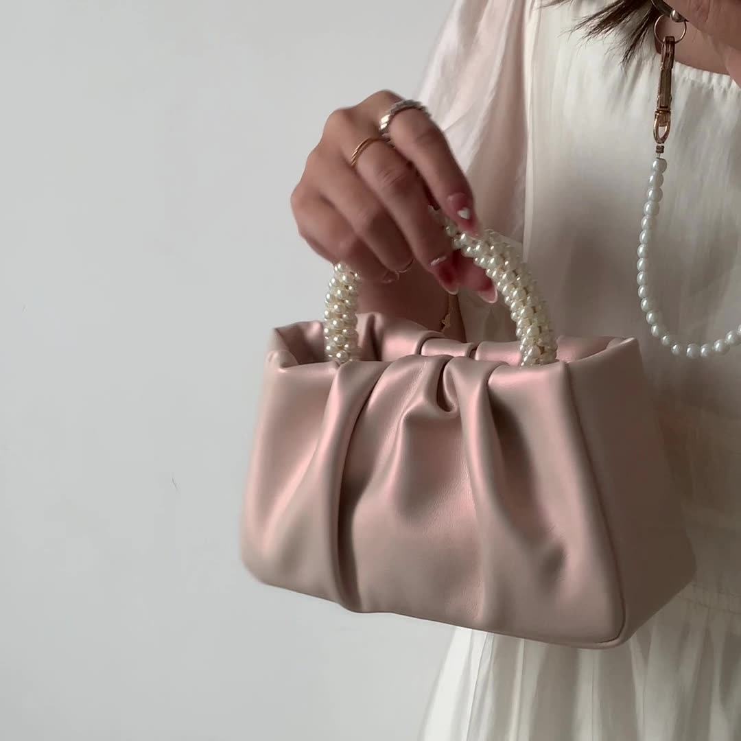 pearl handle 2way bag lf1849