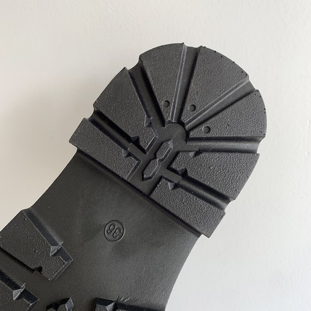 heart buckle round shoes lf1475