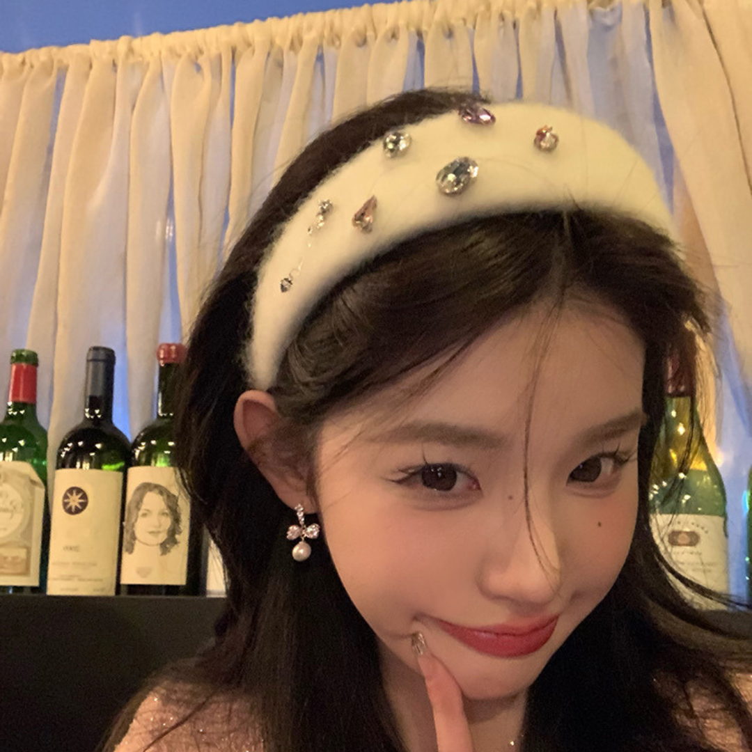 bijou feather headband lf2131