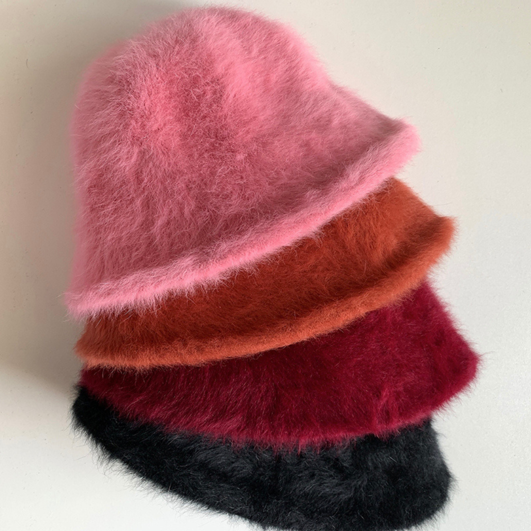mohair bucket hat lf1812